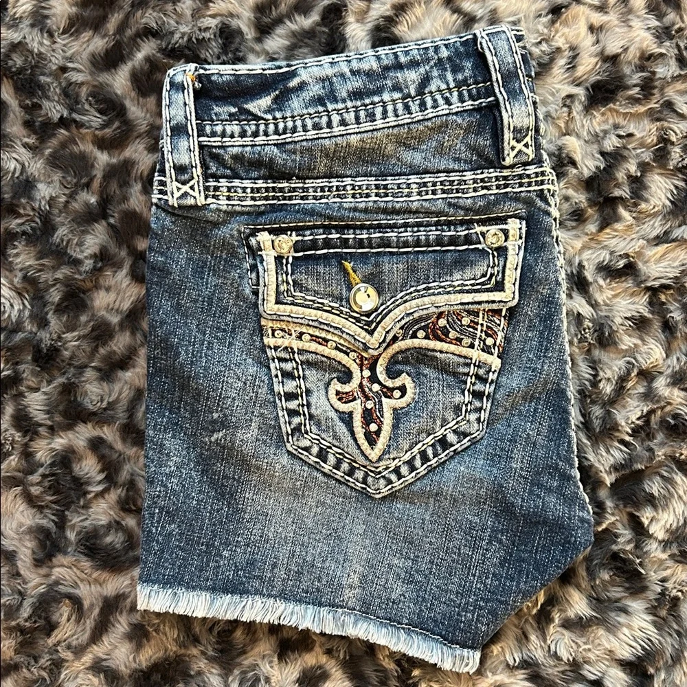 Rock Revival Bambi Jean Shorts TAG SIZE 30 - Picture 3 of 16